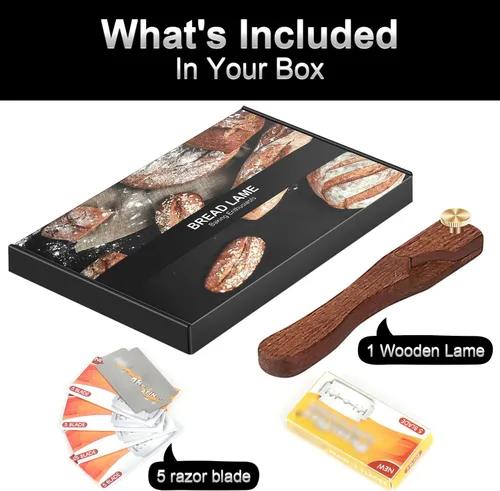 Miniatura 6 de Cuchilla Magnética para Pan, Herramienta de Marcado de Pan, Herramienta de Marcado de Masa Madre, Suministros para Hornear Pan de Masa Madre