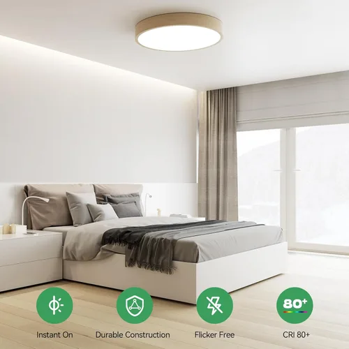 Miniatura 3 de BMXKPO foco GU24 LED regulable 10 W, 4000 K, 1600 lúmenes (equivalente a 100 W), reemplaza bombilla CFL de torsión de 2 puntas (paquete de 4)