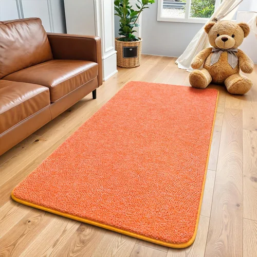 Miniatura 15 de Keeko Alfombras de área de 4 x 6 pies para sala de estar, alfombra suave y moderna de espuma viscoelástica para dormitorio, alfombra