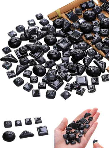 Miniatura 4 de 500g Azulejos de Mosaico de Cristal Irregular de Colores Mixtos, Pequeños Azulejos de Mosaico para Manualidades DIY para Niños, Artesanía de Cristal
