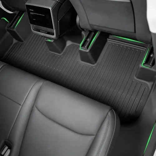 Miniatura 5 de SUPER LINER Alfombrillas para Tesla Model Y 2021-2025 - Forro de carga para maletero para todo tipo de clima (Juego completo para Modelo S 2021-2025)