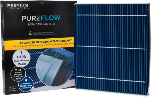 Filtro de aire de cabina HEPA PureFlow PC99513HX | Compatible con Volvo XC40 2019-2025, Polestar Polestar 2 2021-2025, Volvo XC40 Recharge