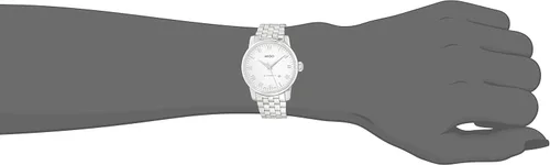Miniatura 5 de Mido MIDO-M76004261 Baroncelli Reloj suizo automático plateado para mujer, Blanco