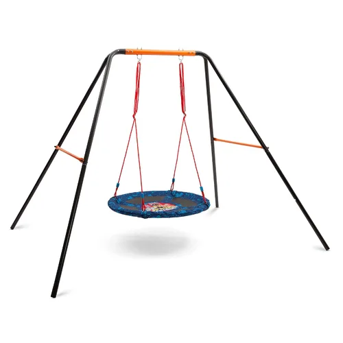 Miniatura 10 de Delta Children Paw Patrol - Columpio de platillo de 40 pulgadas para niños, se fija a juegos de columpios o árboles, incluye todos los accesorios
