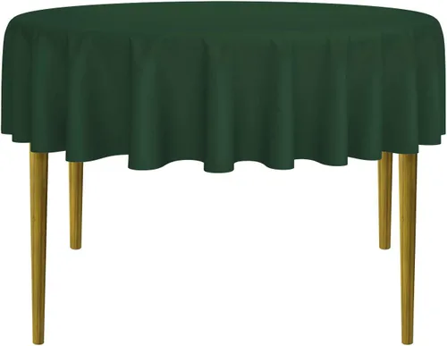 Miniatura 19 de Lann's Linens - 10 manteles redondos de tela de poliéster para bodas/banquetes/restaurantes (varios colores y tamaños)