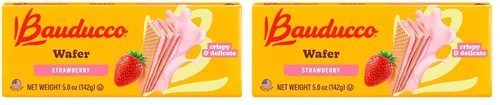 Miniatura 19 de Bauducco Vanilla Wafers - Galletas crujientes de oblea con 3 deliciosas capas de crema con sabor a vainilla, delicioso aperitivo dulce o postre, 9.0