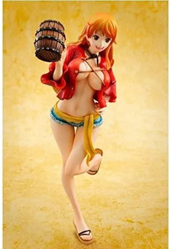 Miniatura 5 de Megahouse One Piece: Portrait of Pirates: Nami Mugiwara Versión 02 Edición Limitada Figura de PVC