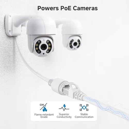 Miniatura 60 de Cable Matters 10Gbps 5-Pack de cables Ethernet Cat 6 cortos sin enganches - 1 pie, cable Cat 6, cable Cat6, cable Ethernet, blanco