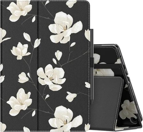 Miniatura 10 de MoKo - Funda para tablet Kindle Fire HD 10 y 10 Plus (11.ª generación, versión 2021), diseño delgado y plegable con función de encendido y apagado