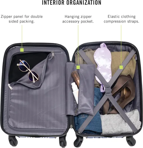 Miniatura 178 de Kenneth Cole Reaction Out Of Bounds - Equipaje de transporte vertical, Carbón), 5705058