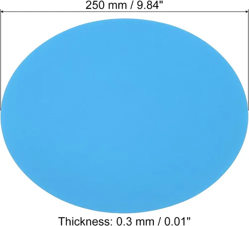 Miniatura 88 de PATIKIL Papel de cartón redondo de 5.9 pulgadas, 25 unidades de círculos de disco en blanco para decoración de fiestas, manualidades, manualidades