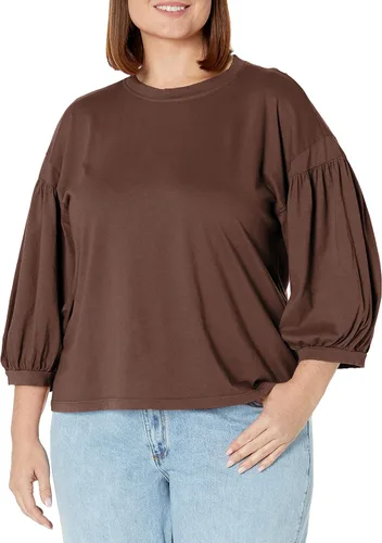 Velvet by Graham & Spencer Camiseta de manga abombada de jersey Prudy para mujer