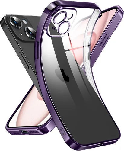 Miniatura 114 de Supdeal Funda transparente para iPhone 13 Pro, no amarillea, protección de cámara, probada en caídas de grado militar, transparente, a prueba