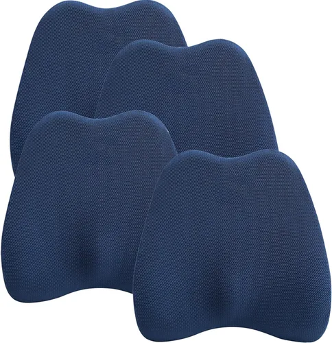 Miniatura 14 de ZTGL Almohada de apoyo de espalda, cojín para asiento de automóvil, escritorio y silla de oficina para postura y apoyo lumbar, almohadas de espuma