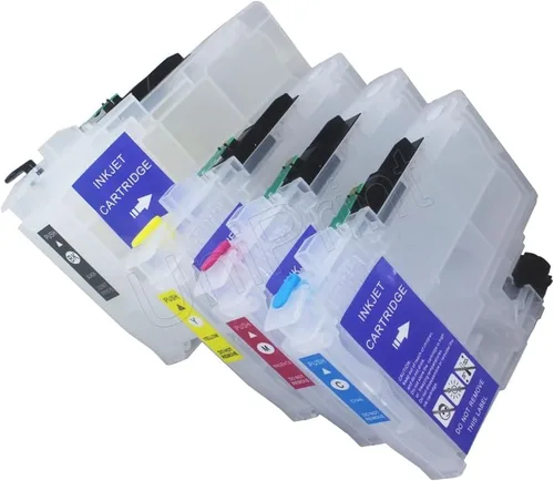 Miniatura 5 de UPink LC406 LC406XL Cartucho de tinta recargable vacío de alto rendimiento compatible con impresora Brother MFC-J4335DW J4345DW J4535DW J5855DW