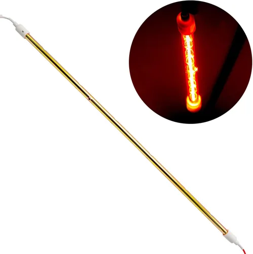 Miniatura 12 de DATOUBOSS Bombilla de calentador de 1000 W para lámpara de curado de pintura infrarroja Tubo de repuesto de bombilla de calentador de onda corta