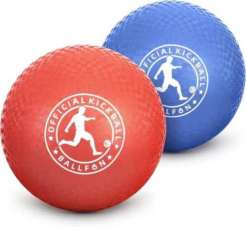 Pelotas de juegos Kickball, pelotas de goma Dodge Balls para niños y adultos, dodgeballs de balonmano, pelota de patada para interior y exterior,