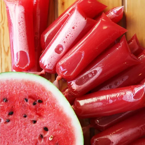 Bolsas para Helado Bolis de 3 x 10 pulgadas, envoltorios de caramelos de hielo, moldes de hielo para paletas de helado, bolsas de plástico
