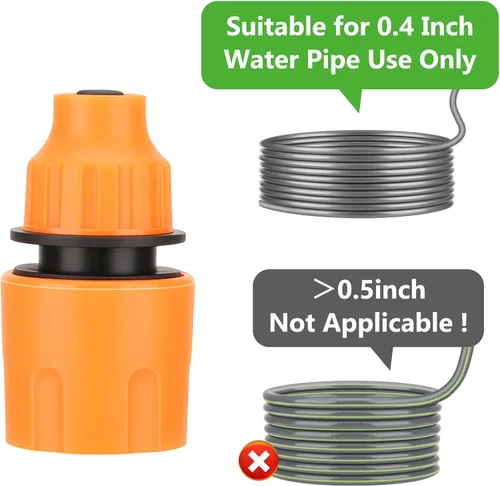 Miniatura 5 de Conector de grifo para uso de lavadora a presión portátil inalámbrica, grifo que proporciona agua para limpieza de piso, pared y valla de coche