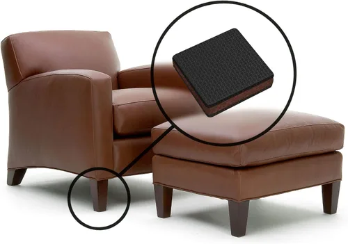 Miniatura 5 de Slipstick GorillaPads CB142 almohadillas antideslizantes para muebles/agarradores (set de 8) protectores de piso para patas de muebles, 2 pulgadas