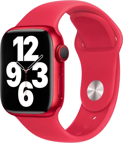 Miniatura 2 de Apple - Correa deportiva para Apple Watch (41 mm) - (PRODUCTO) ROJO - M/L Blanco