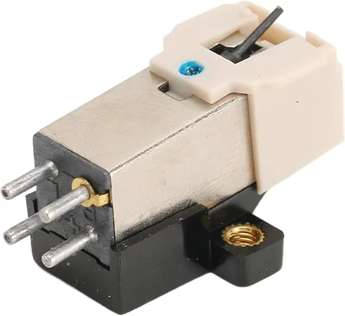 Miniatura 5 de Aguja del tocadiscos,Reemplazo de cartucho magnético alto,Aguja de reproductor de discos estéreo, Cabeza magnética para cartucho de tocadiscos