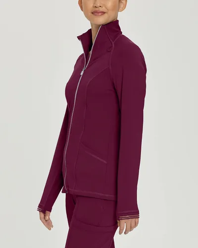 Miniatura 2 de Urbane Impulse Slim Fit Extreme Stretch 2-Pocket Scrub Jacket for Women 9742