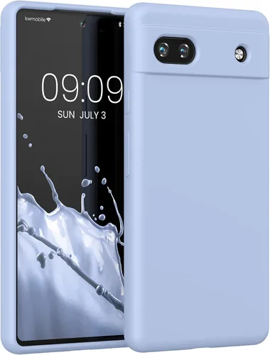 Miniatura 18 de kwmobile Funda Compatible con Google Pixel 6 Pro - Funda de Teléfono de Silicona TPU con Acabado Suave - Azul Caribe