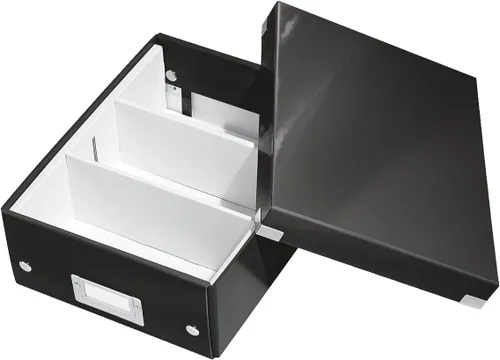Miniatura 40 de Leitz Caja de almacenamiento A5, rango de clic y tienda 60430001 - Caja de almacenamiento pequeña, blanca A5 Azul (Ice Blue)