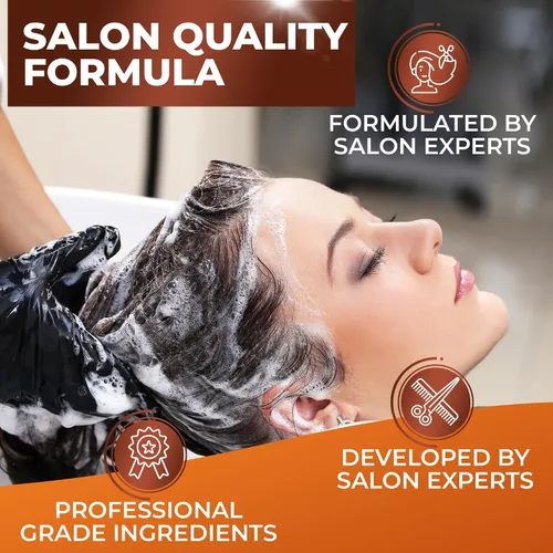 Miniatura 6 de Aceite de Argán marroquí Champú Sulfato última intervensión – Mejor para el cabello dañado, Curly seco o Frizzy – Thickening para fina/Cabello