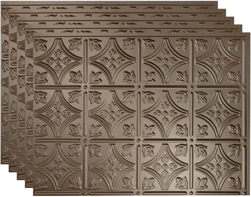 Miniatura 38 de FASÄDE Panel decorativo de vinilo estilo tradicional/patrón 1 en Cashmere (muestra de 6x6 pulgadas)