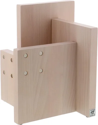 Miniatura 8 de ZWILLING Bloque de cuchillos italiano, 10" x 10" x 16", madera de haya natural