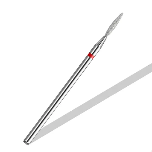 Miniatura 4 de Broca de uñas de carburo de diamante cono broca de limpieza de cutículas Herramienta de archivo de manicura de repuesto para arte de uñas eléctrico