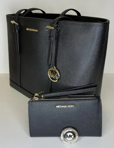Miniatura 5 de Michael Kors MICHAEL Michael Kors Jet Set - Bolso de hombro grande TZ de viaje con doble cierre para la muñeca