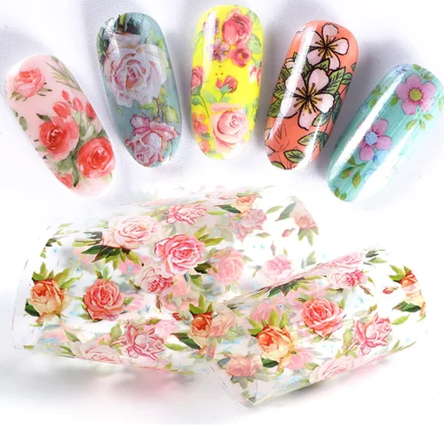 Miniatura 3 de Calcomanías de transferencia de papel de uñas de Navidad, 10 hojas de calcomanías de arte de uñas de Navidad, calcomanías de invierno, Papá Noel