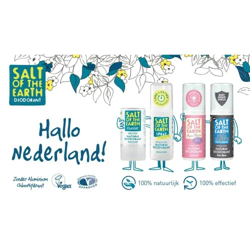 Miniatura 2 de The Healthy Option Crystal Spring Salt Of the Earth Desodorante