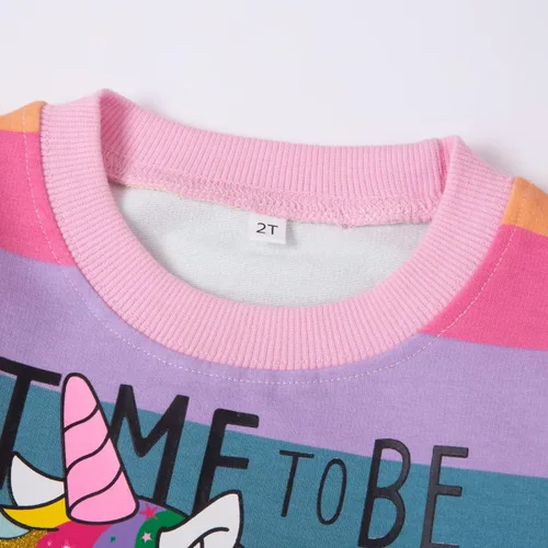 Miniatura 50 de Sudaderas para niñas pequeñas, cuello redondo, sin botones, de manga larga, para invierno, casual, ropa 2T-7T, Dinosaurio