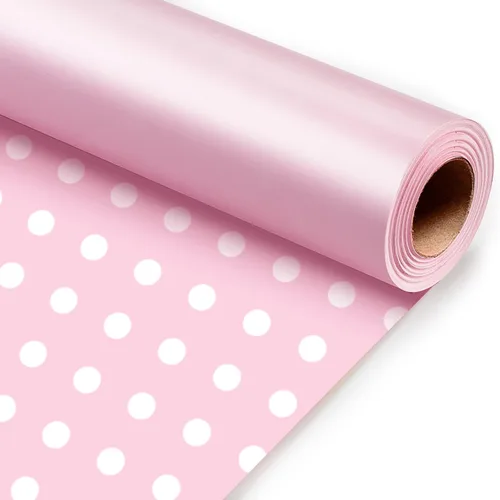 Miniatura 16 de Garbendy Rollo de Papel de Regalo - Papel de Color Sólido con Brillo Perlado, Perfecto para Bodas, Día de San Valentín, Cumpleaños, Navidad, Baby