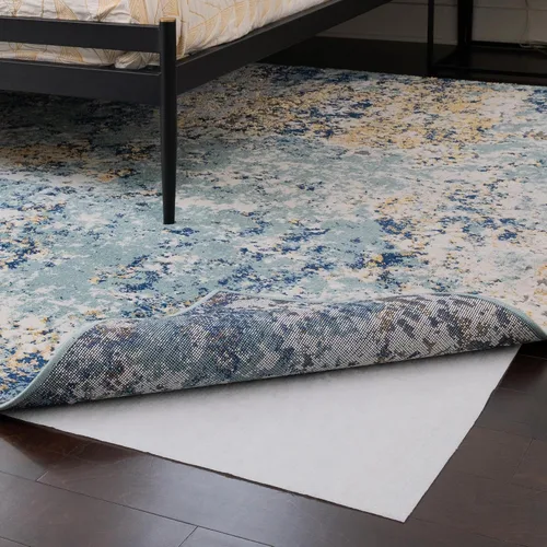 Miniatura 10 de Hold-a-Rug redonda de 2 pies - Almohadilla antideslizante para madera dura, vinilo, azulejos, suelos laminados, mantiene las alfombras seguras