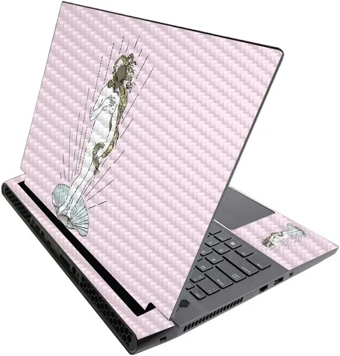 Miniatura 341 de MightySkins - Skin brillante con purpurina para Alienware M17 R3 (2020) y M17 R4 (2021) - Diversión de los años 90 Acabado duradero con purpurina