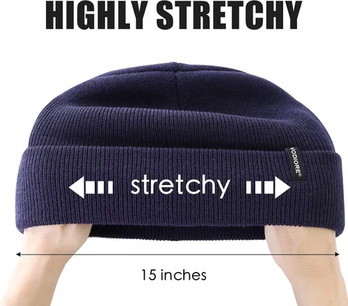 Miniatura 4 de Beanie Hats for Men Women Winter Knit Hat Warm Slouchy Beanie Cuffed Skull Cap