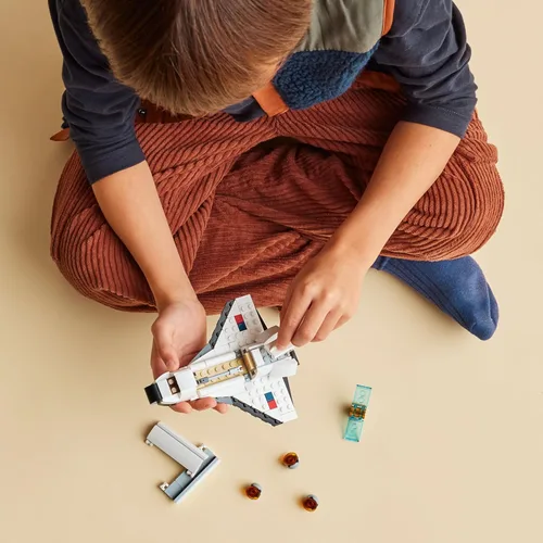 Miniatura 5 de LEGO Creator 3 en 1 Juguetes de transbordador espacial - Juego de construcción de juguetes espaciales para niños y niñas, de 6 años en adelante