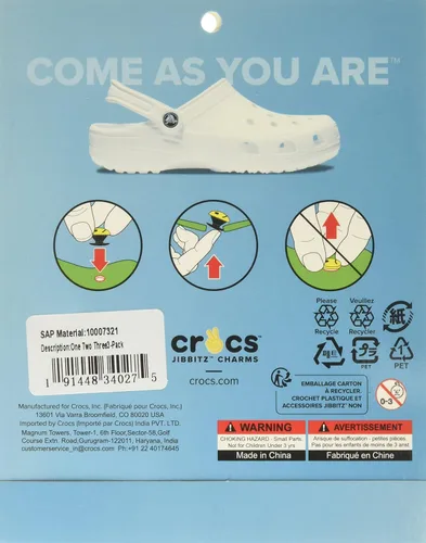 Miniatura 2 de Crocs Jibbitz 5-Pack Travel Shoe Charms