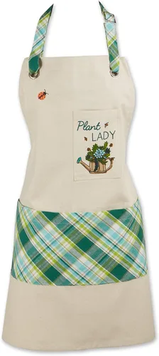 Miniatura 12 de DII Women's Pantry Style Apron Collection Large Pockets, Adjustable with Long Waist Ties