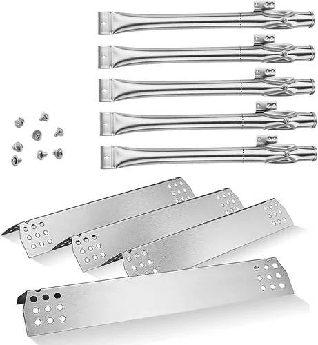 Miniatura 8 de Uniflasy Kit de piezas de repuesto para Nexgrill 720-0830H, 720-0830D, 720-0783E - Quemador de acero inoxidable, placa térmica, juego de encendedor