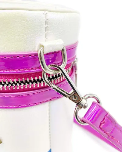 Miniatura 5 de Bewaltz Bolsos novedosos, bolso de forma divertida, correa de cadena con purpurina estilo Holo Tween