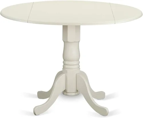 Miniatura 10 de HomeStock El juego de mesa de comedor de 5 piezas incluye una mesa de cocina ovalada con hojas y 4 sillas de comedor Parson de piel sintética
