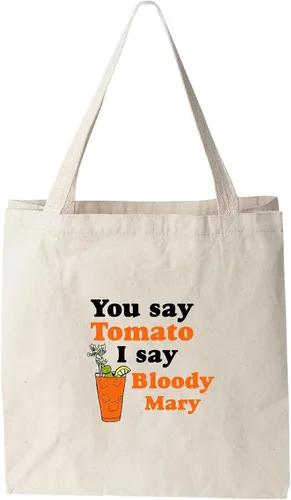 Miniatura 8 de Moonlight Makers 100% Cotton Canvas, Natural Tote Bag, Full-Color Tote, Funny Design - Beverage