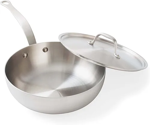 Miniatura 2 de Daniel Boulud Kitchen - Juego de utensilios de cocina de 7 piezas, juego de ollas y sartenes de acero inoxidable de 5 capas de inspiración francesa