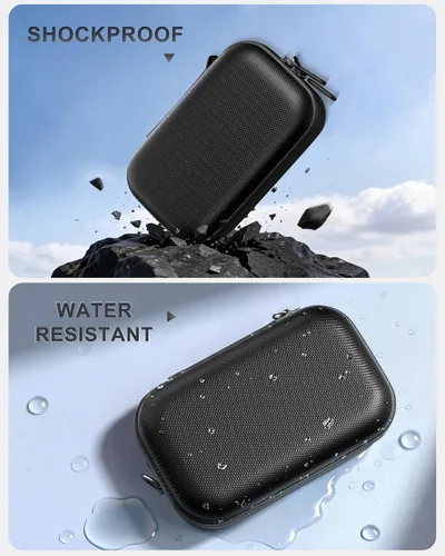 Miniatura 6 de ProCase Funda rígida para cámara digital 4K para VJIANGER, JGIPL, Duluvulu, Zostuic, Oiadek, Lecnippy, accesorios de cámara NIKICAM, bolsa